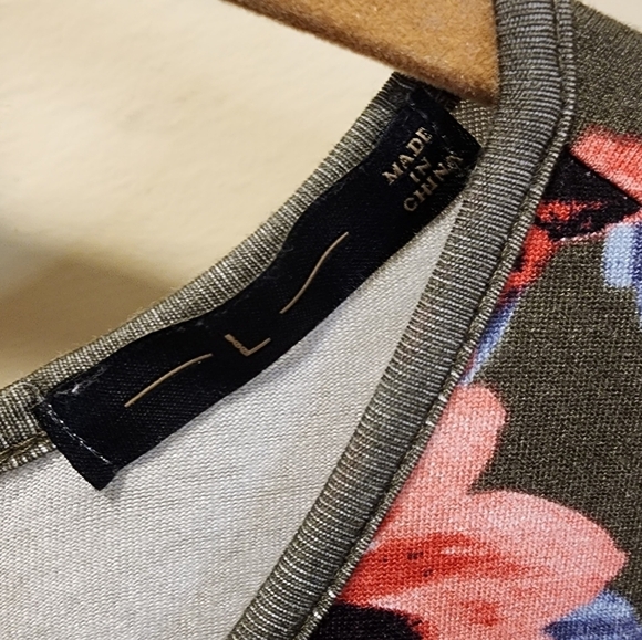 One piece floral long jumpsuit size L - Picture 3 of 11